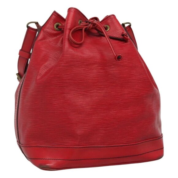 LOUIS VUITTON Epi Noe Shoulder Bag Red M44007 LV Auth 112805 - Picture 1 of 16